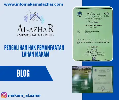 pengalihan hak lahan makam al azhar memorial garden