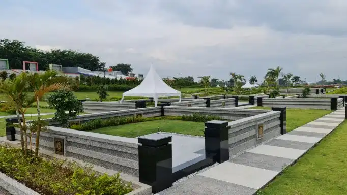 area lahan Family lahan makam zona Zahratun