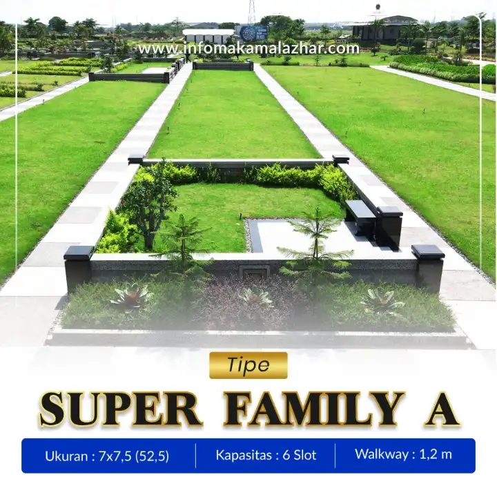 Tipe-kavling-makam-super-family-A